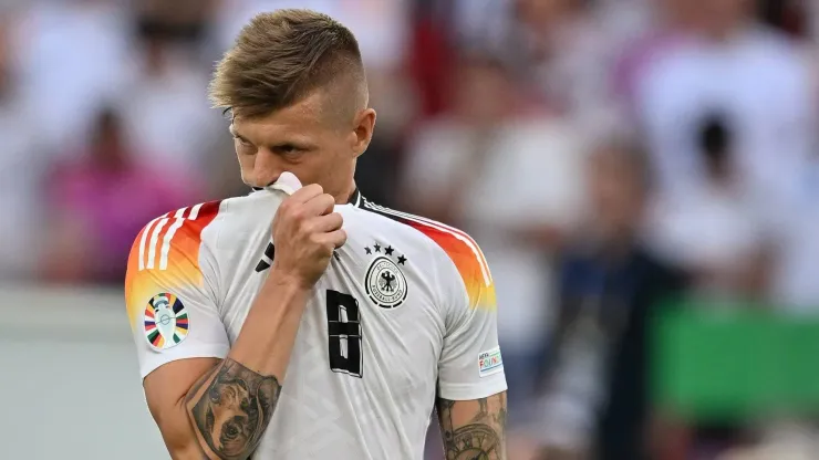 Toni Kroos no último jogo da sua carreira. Foto: Imago
