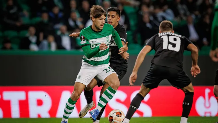 Daniel Bragança contra o Sturm Graz em 2023. Foto: Imago
