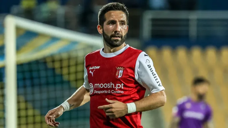 João Moutinho é uma das armas do SC Braga. Foto: Imago.
