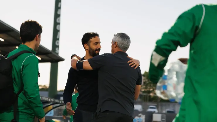  O treinador do Famalicão, Armando Evangelista. Foto: Imago.
