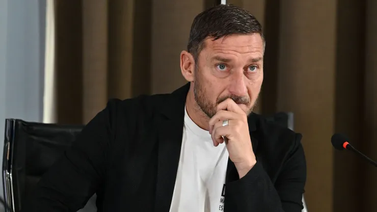 Francesco Totti, antigo médio da Itália. Foto: Imago
