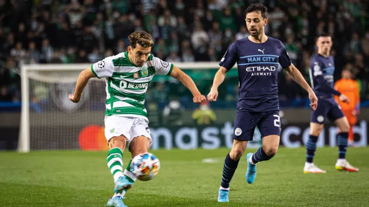 Sporting x Manchester City na Champions League 2021/2022. Foto: Imago
