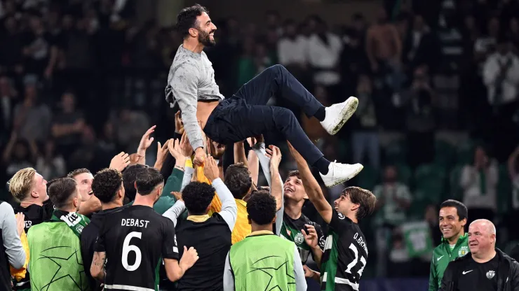 A despedida de Rúben Amorim de Alvalade. Foto: Imago.
