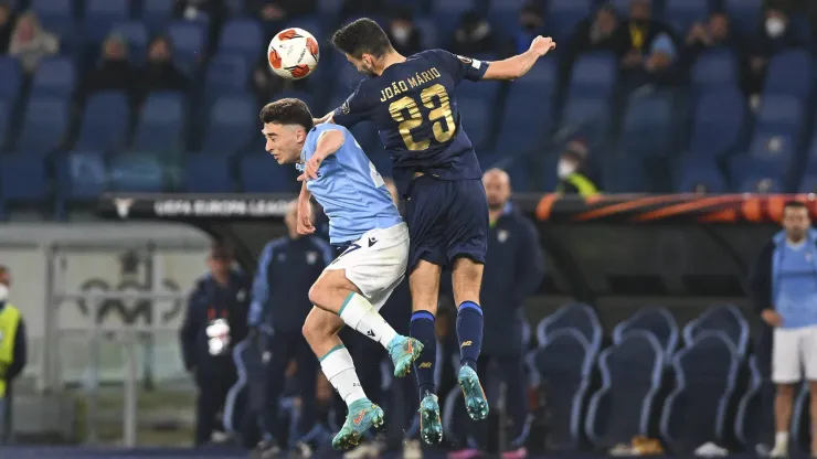 João Mário jogou no empate do FC Porto com a Lazio, em 2022. Foto: Imago
