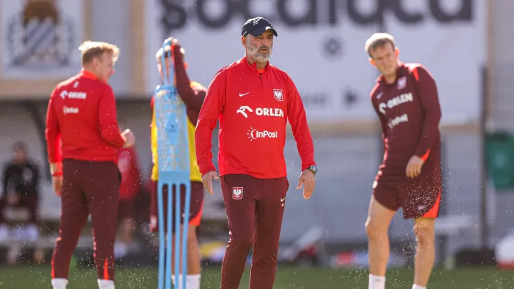 Michal Probierz, selecionador polaco. Foto: Imago
