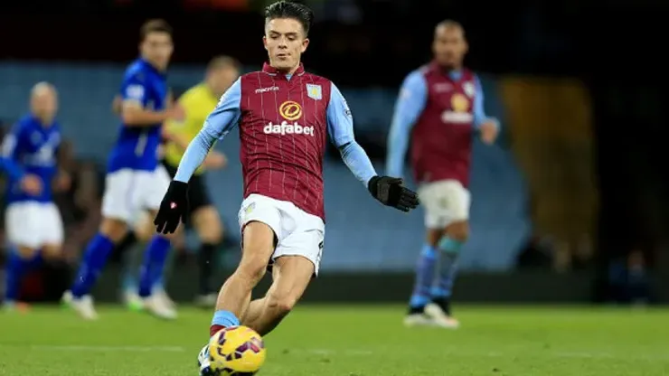 7 December 2014 – Barclays Premier League – Aston Villa v Leicester City – Jack Grealish of Aston Villa – Photo: Marc Atkins / Offside.

