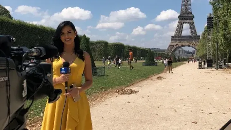 Telemundo Women's World Cup host Ana Jurka
