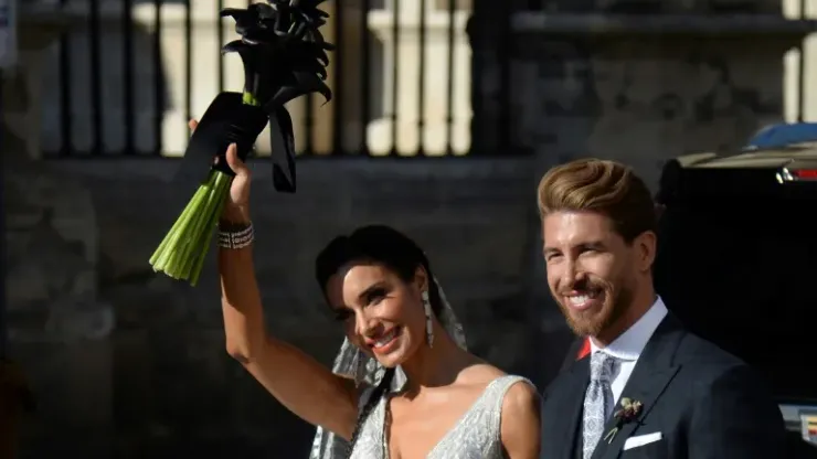 London Harden overalt Ramos marries TV personality in Galactico wedding to the sound of AC/DC -  World Soccer Talk
