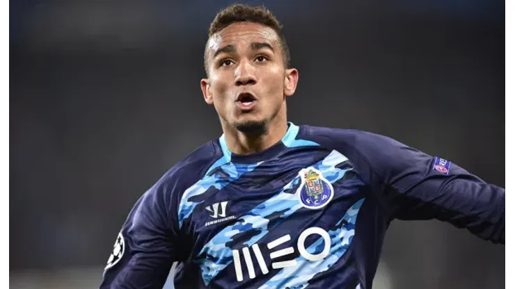 Porto's Brazilian defender Danilo reacts during the UEFA Champions League round of 16 first leg football match between Basel (FCB) and Porto (FCP) on February 18, 2015 at the St. Jakob-Park stadium in Basel. AFP PHOTO / MICHAEL BUHOLZER (Photo credit should read MICHAEL BUHOLZER/AFP/Getty Images)

