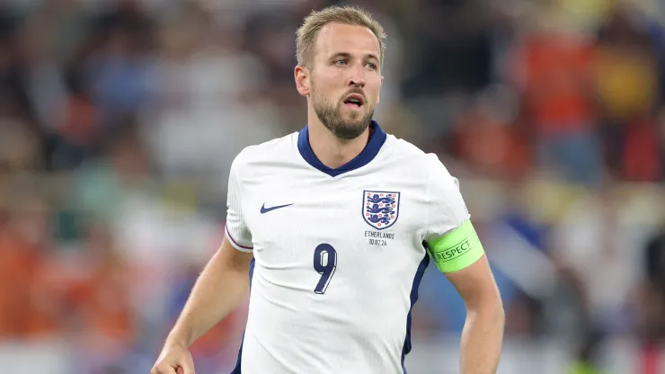 Harry Kane of England during a match.
