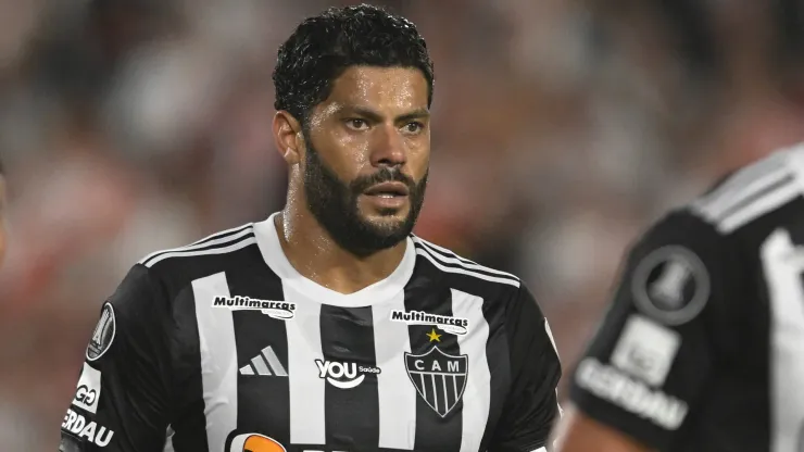 Hulk of Atletico Mineiro looks on during the Copa CONMEBOL Libertadores 2024 Semifinal second leg match between River Plate and Atletico Mineiro.
