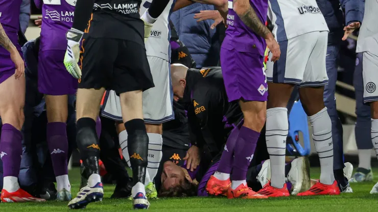 A Fiorentina-Inter Milan Europa League match was suspended after Fiorentina midfielder Edoardo Bove collapsed and suffered a medical emergency on the field.  
