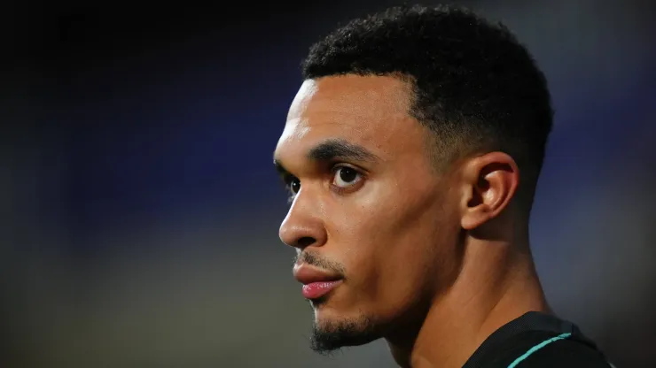 Trent Alexander-Arnold of Liverpool FC during the UEFA Champions League match, date 6, between Girona FC and Liverpool FC played at Montilivi Stadium on December 10 2024 in Barcelona Spain.
