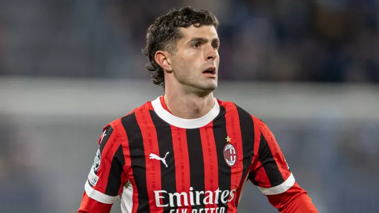 Christian Pulisic during UEFA Champions league match, SK Slovan Bratislava – AC Milan , 26. November 2024, Tehelne pole Stadium, Bratislava, Slovakia.
