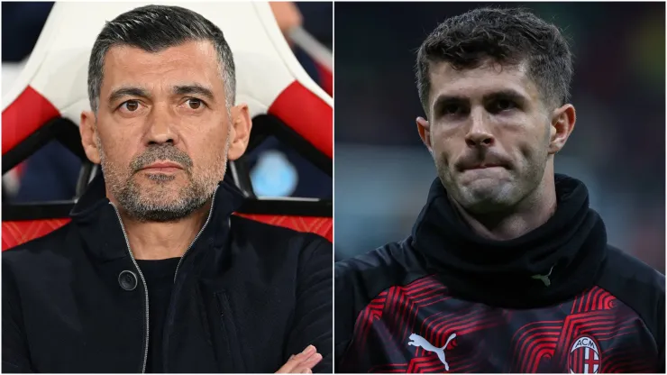 Sergio Conceicao (left) and Christian Pulisic (right)
