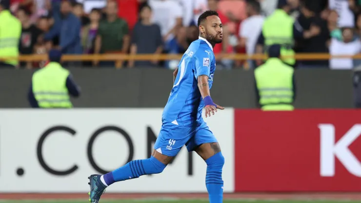 Neymar Jr. scored his first goal in almost 15 months in Al Hilal's 2-0 friendly victory over Al Fayha. 
