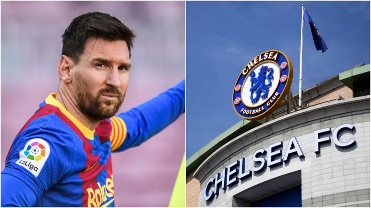 Lionel Messi (left) and Stamford Bride (right)
