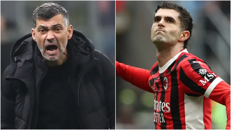 Sergio Conceicao (left), and Christian Pulisic (right)
