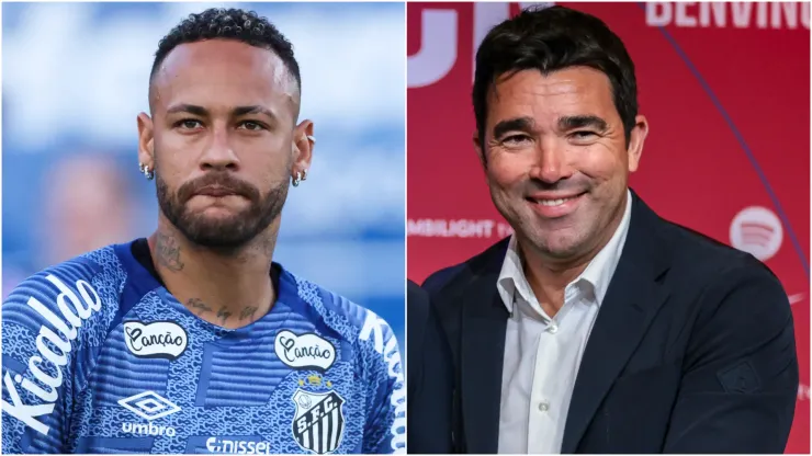 Neymar (left) and Deco (right)
