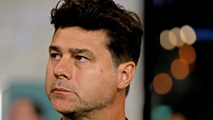 Mauricio Pochettino remained coy when asked about his proximity to the Manchester United managerial job.  
