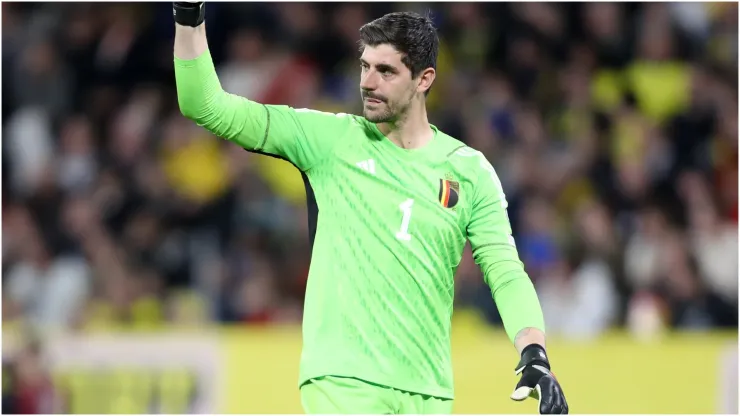 Thibaut Courtois of Belgium