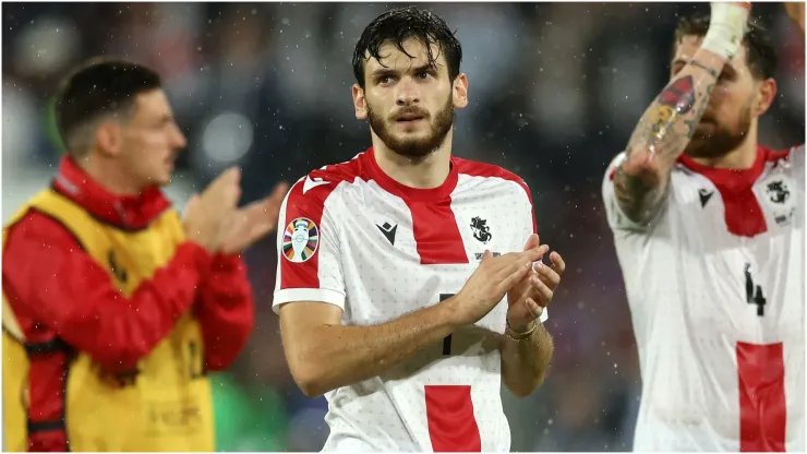 Khvicha Kvaratskhelia of Georgia