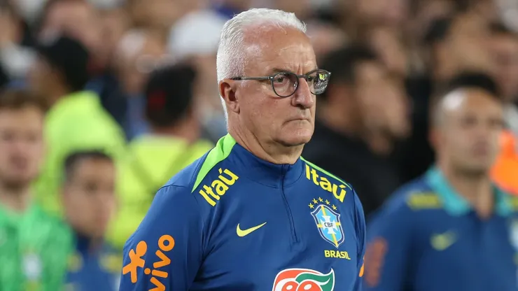 Dorival Junior, Head Coach of Brazil reacts prior to the South of American FIFA World Cup 2026 Qualifier between Argentina and Brazil at Estadio Más Monumental Antonio Vespucio Liberti on March 25, 2025 in Buenos Aires, Argentina.
