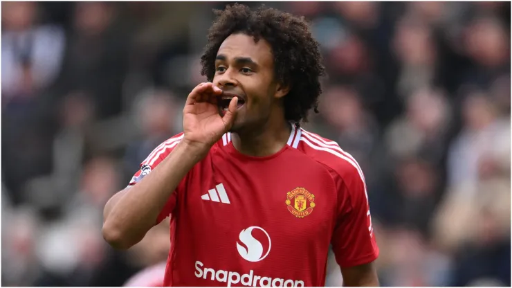 Joshua Zirkzee of Manchester United
