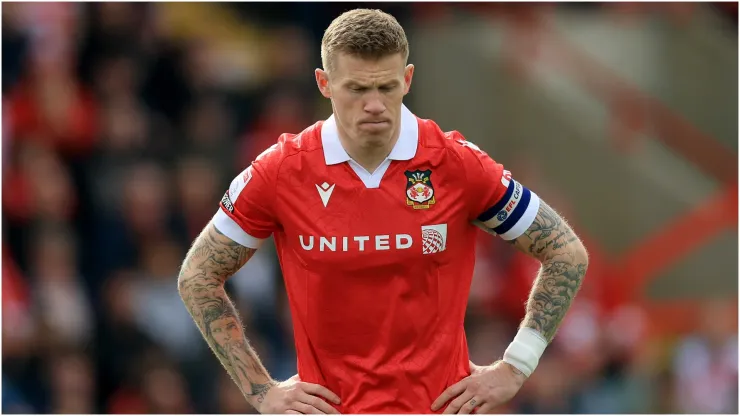 James McClean of Wrexham
