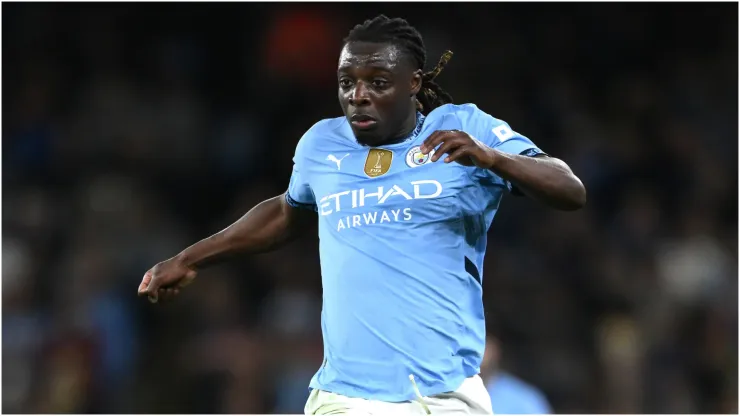 Manchester City player Jeremy Doku
