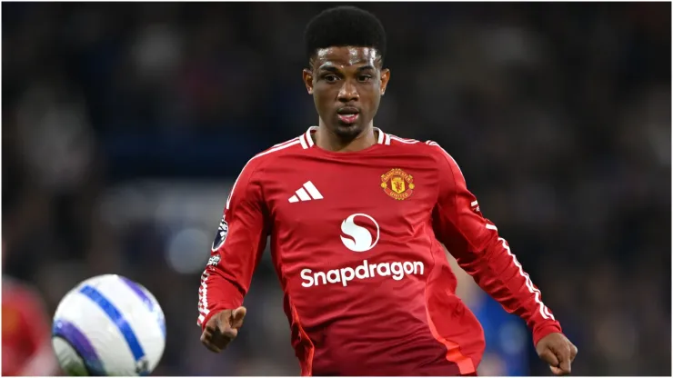 Amad Diallo of Manchester United
