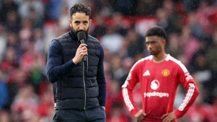 In a powerful on-field speech, Amorim encouraged unity among fans and players, stating that the club must move forward together. 
