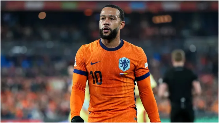 Memphis Depay of the Netherlands
