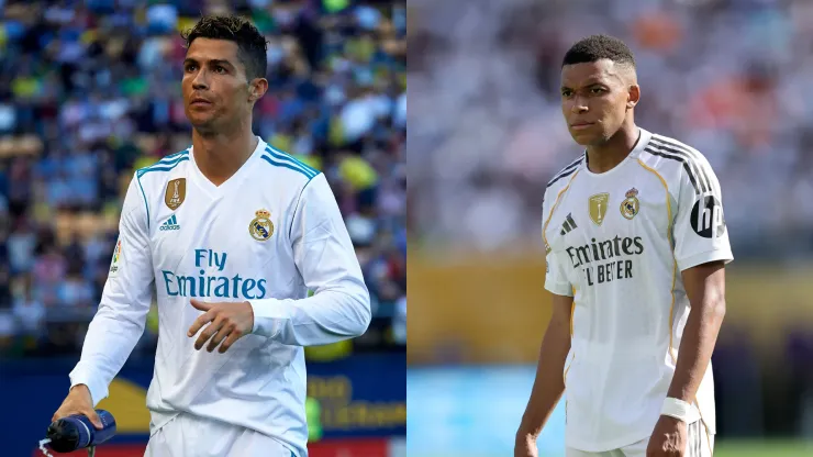 Kylian Mbappé is following Cristiano Ronaldo’s lead by switching jersey numbers just a year after joining Real Madrid. 
