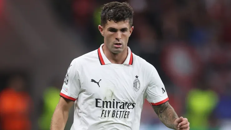 AC Milan forward Christian Pulisic.