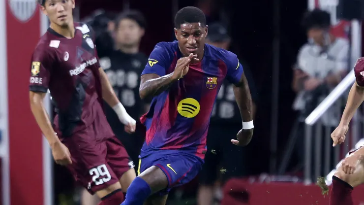 Marcus Rashford at Barcelona
