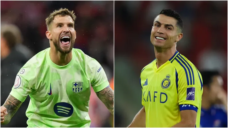 Iñigo Martinez and Cristiano Ronaldo are now teammates at Al Nassr.
