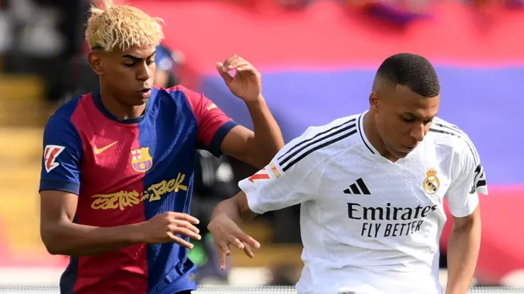 Lamine Yamal and Kylian Mbappe are the biggest stars of Barcelona and Real Madrid, respectively.
