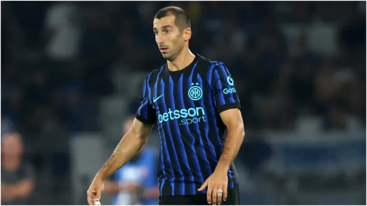 Henrickh Mkhitaryan of Inter 
