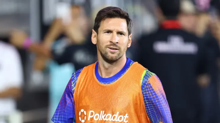 Messi returned to training on Monday, with Inter Miami posting footage of him working with the ball.
