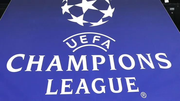 UEFA Champions League logo.
