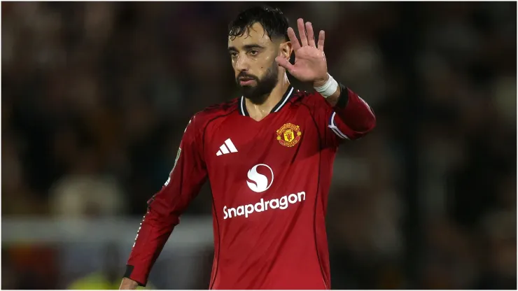 Bruno Fernandes of Manchester United
