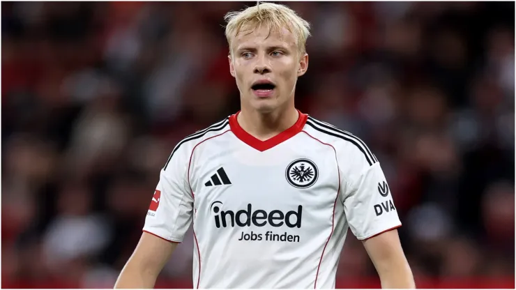 Oscar Hojlund of Eintracht Frankfurt
