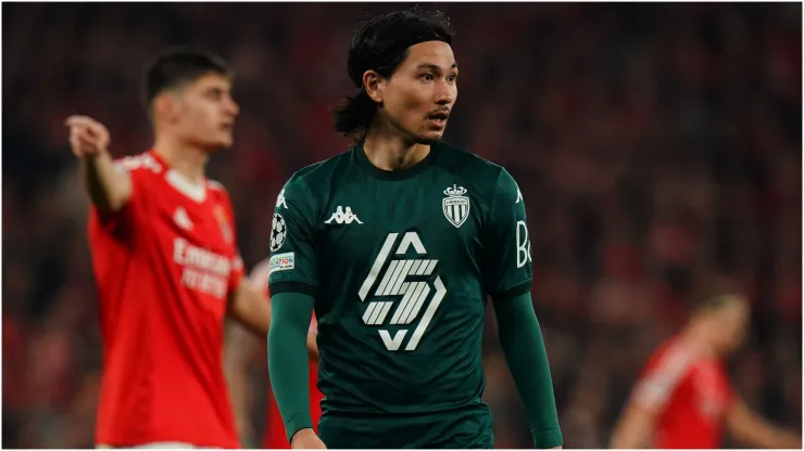 Takumi Minamino of AS Monaco