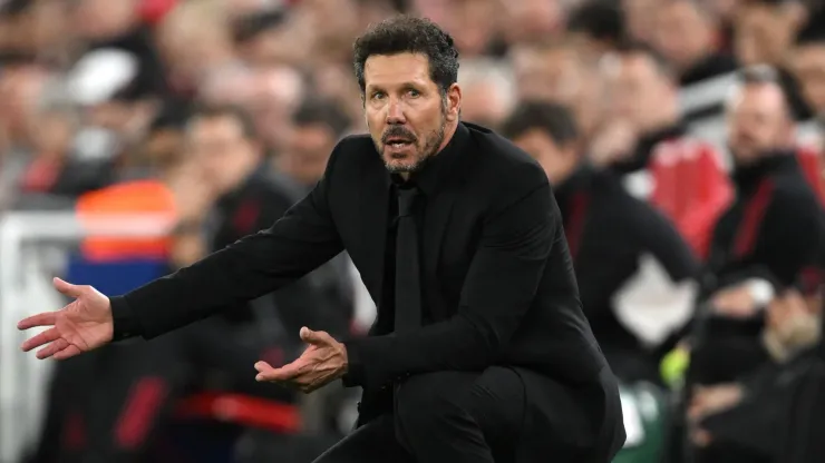 Simeone was sent off at Anfield for “unsporting conduct” after clashing with a fan following Virgil van Dijk’s stoppage-time winner in the 92nd minute.
