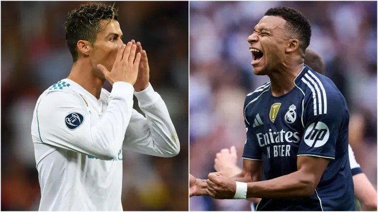 Cristiano Ronaldo and Kylian Mbappe.
