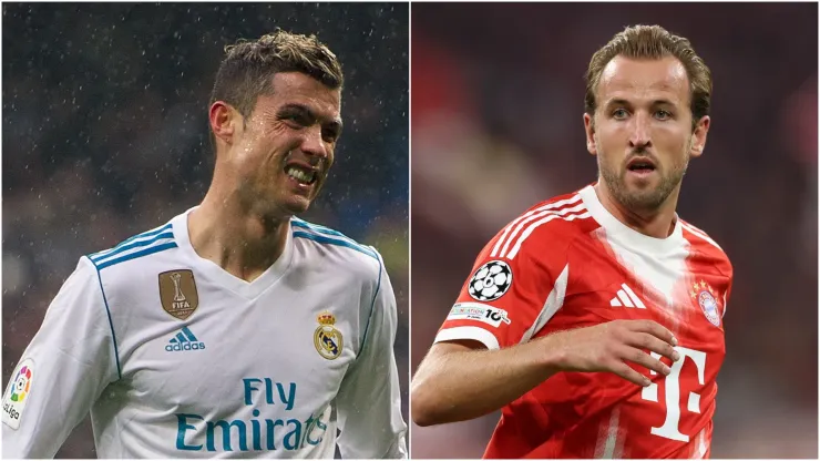 Cristiano Ronaldo and Harry Kane.
