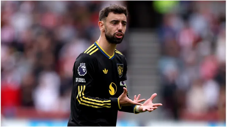 Bruno Fernandes of Manchester United
