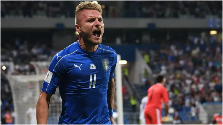 Ciro Immobile of Italy