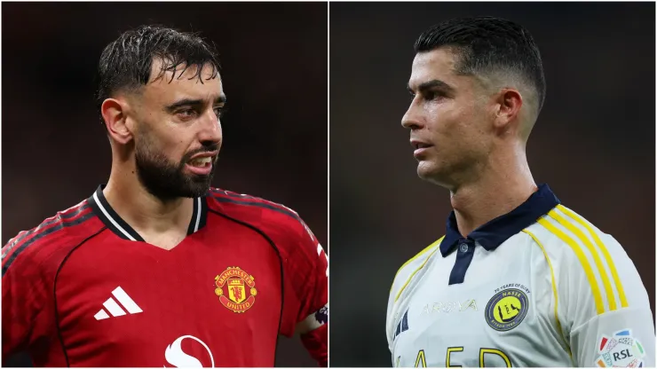 Bruno Fernandes and Cristiano Ronaldo are teammates at the Portugal National Team.